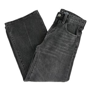 Girls Black Wide Leg Jeans Size 10